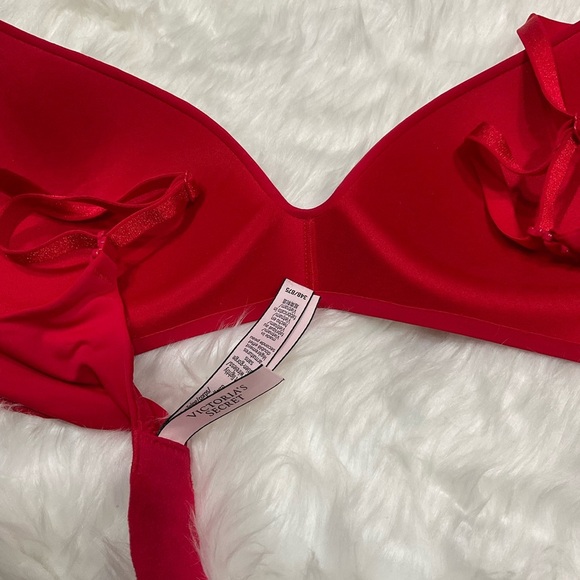 Victoria's Secret Red and Tan Bra Set Intimates - Picture 10 of 11